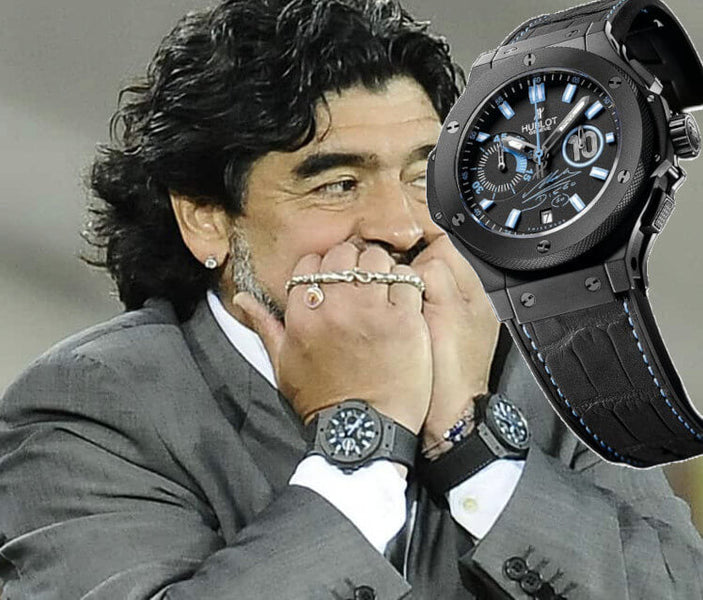 A Day on the Wrist of Diego Maradona