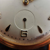 Macro Shot of Vintage Le Phare Mens Oversize Watch from 1950s