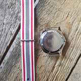 Vintage Men's Stainless Steel HARRIS SHURE Quartz Watch // By Wenger // NATO Strap