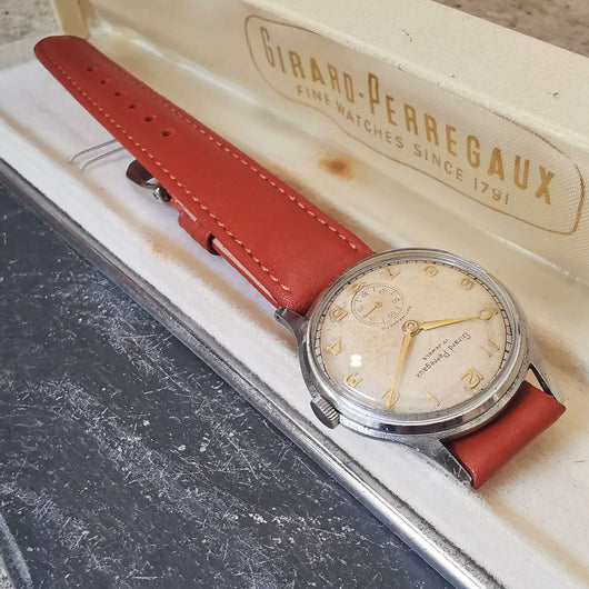 Vintage Men's Swiss-Made Girard-Perregaux Mechanical Stainless Steel Watch // Ref. 05 BF 1220 // Watch With A Seconds Subdial