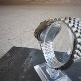 Men's Vintage 'Galaxie By Elgin' Chrome And Gold Plated Quartz Watch