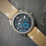 Men's Fossil Smoke Stainless Steel Quartz