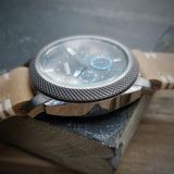 Men's Fossil Smoke Stainless Steel Quartz