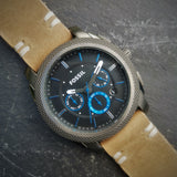 Men's Fossil Smoke Stainless Steel Quartz