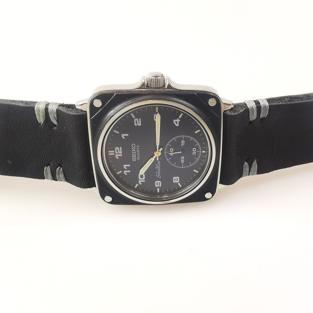 Rare Seiko Silverwave Mens Vintage Watch / Silver Wave 2628