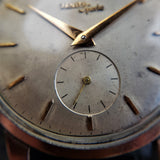 Macro Close up Shot of Vintage Zenith Sporto Watch Dial
