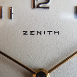 Vintage Zenith 1954 Gold Plated Mechanical Watch 
