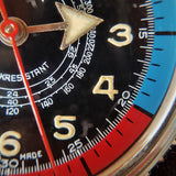 vintage Swiss EXACTIMA chronograph