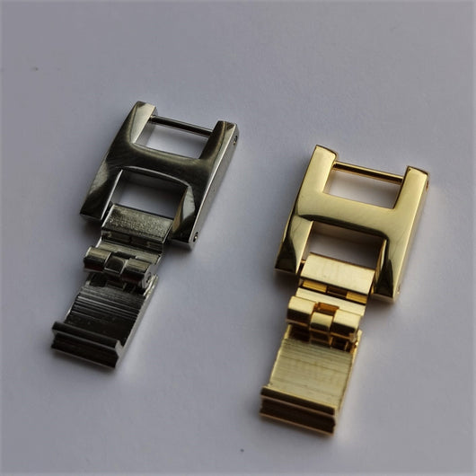 1PCS Steel Watch Strap Bracelet Extender Clasp Extension with Step Gold/  SIlver Color 12-22mm repair accessories for watchmaker - AliExpress
