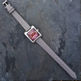 Womens Vintage Fossil Watch with Pink Dial