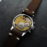 Lapanouse Movement on Vintage Mens Chronograph Cimier Watch 