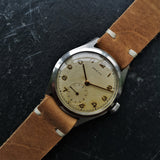 Vintage Zenith Mens Watch with Cal 106-6 Handwinding Movement and Lovely Patina 