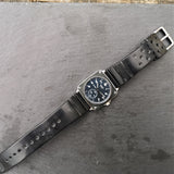 Vintage Seiko Silver Wave 2628 -0040 Watch with Original Strap
