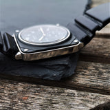 Vintage Seiko Silver Wave 2628 -0040 Watch with Original Strap