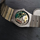 Vintage Zenith Defy Surf Quartz Stainless Steel Watch from 1970s