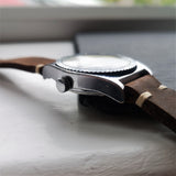 Mens BWC Swiss Vintage Diver Watch with Automatic ETA 2783 Movement