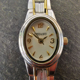 Vintage Women's Embassy Watch With A Gem Stone In Crown And Watch Extender