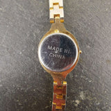 Vintage Women's Digital LCD Gold Watch - By Camelot