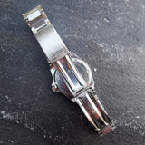 Men's Vintage Seiko Silver Wave Watch 2628-0060// 2 Jewel Cal. 2628A Hacking Quartz Movement // Original Stainless Steel Bracelet // Subdial