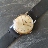 Vintage Men's Swiss-Made Longines Mechanical Watch // Stainless Steel Watch // Ref. 8888 28 // With A Handcrafted Genuine Leather Strap