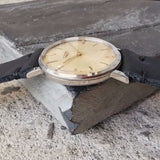 Vintage Men's Swiss-Made Longines Mechanical Watch // Stainless Steel Watch // Ref. 8888 28 // With A Handcrafted Genuine Leather Strap