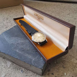 Vintage Men's Swiss-Made Longines Mechanical Watch // Stainless Steel Watch // Ref. 8888 28 // With A Handcrafted Genuine Leather Strap