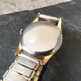 Vintage Men's Swiss-Made Hertig Mechanical Watch // Gold Plated Watch // With A Seconds Subdial