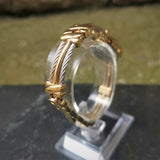 Vintage Armitron "NOW" Gold Plated Women's Quartz Watch // With Unique Steel Cable Strap
