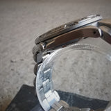 Men's Vintage Fossil Blue Stainless Steel Quartz Watch