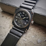 Rare Seiko SilverWave Men's Vintage Watch // Ref 2628-021L // 1981 Watch // Unique Seiko Diver Watch // Original Seiko Diver Rubber Strap