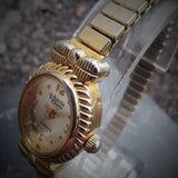 Vintage Women's Gold Plated Victoria Rhein Quartz Watch