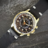 Men's CIMIER SPORT Vintage Chronograph Watch // 1950s 1960s Mechanical Swiss Watch // Rare Watch // Hand Crafted 100% Leather Strap