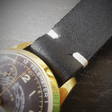 Men's CIMIER SPORT Vintage Chronograph Watch // 1950s 1960s Mechanical Swiss Watch // Rare Watch // Hand Crafted 100% Leather Strap