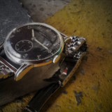Men's Vintage Oriosa  Stainless Steel Mechanical Watch  // 15 Jewels