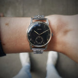 Men's Vintage Oriosa  Stainless Steel Mechanical Watch  // 15 Jewels