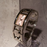 Guess Retro Women's Bracelet Watch, Heart Design in Stainless Steel - Wilberforce Watches, , Wilberforce Watches, Wilberforce Watches