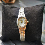 Vintage Women's Embassy Watch With A Gem Stone In Crown And Watch Extender